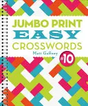 Jednoduché krížovky s jumbo tlačou č. 10 - Jumbo Print Easy Crosswords #10