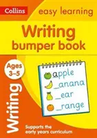 Písačka pre deti od 3 do 5 rokov - ideálna na domáce učenie - Writing Bumper Book Ages 3-5 - Ideal for Home Learning