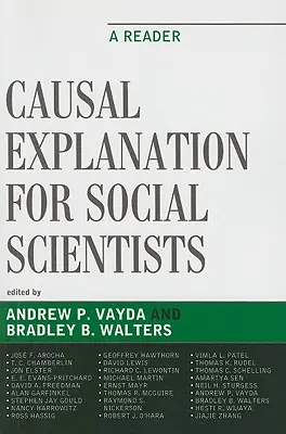 Kauzálne vysvetľovanie pre sociálnych vedcov: Čítanka pre sociológov - Causal Explanation for Social Scientists: A Reader