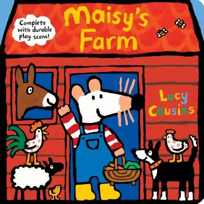 Maisyina farma: Maisy: kompletná sada s odolnou hracou scénou: Rozkladacia a hracia kniha - Maisy's Farm: Complete with Durable Play Scene: A Fold-Out and Play Book
