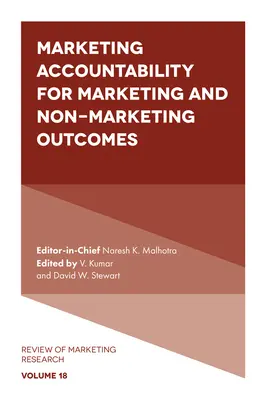 Marketingová zodpovednosť za marketingové a nemarketingové výsledky - Marketing Accountability for Marketing and Non-Marketing Outcomes