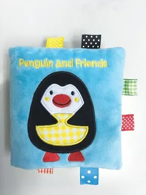 Tučniak a kamaráti: Mäkká a hebká knižka len pre bábätká! - Penguin and Friends: A Soft and Fuzzy Book Just for Baby!