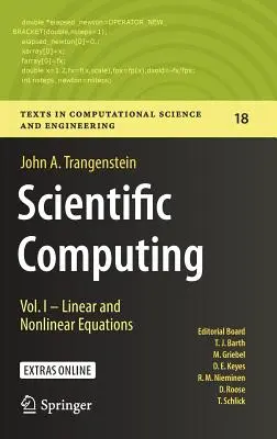 Vedecké výpočty: I - Lineárne a nelineárne rovnice - Scientific Computing: Vol. I - Linear and Nonlinear Equations