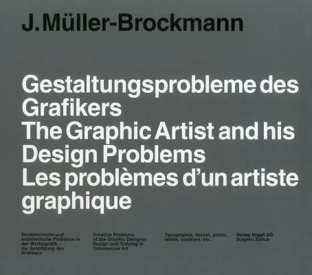 Grafik a jeho problémy s dizajnom - The Graphic Artist and His Design Problems
