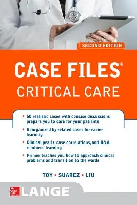 Prípadové súbory kritickej starostlivosti, druhé vydanie - Case Files Critical Care, Second Edition