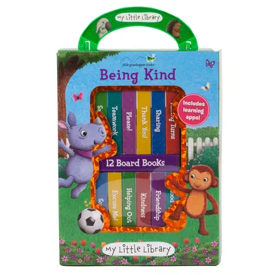 Moja malá knižnica: Byť láskavý (12 kníh a 3 aplikácie na stiahnutie!) - My Little Library: Being Kind (12 Board Books & 3 Downloadable Apps!)