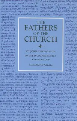 O nepochopiteľnej Božej prirodzenosti - On the Incomprehensible Nature of God