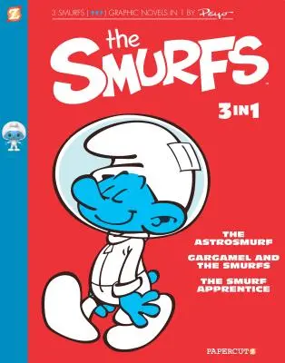 Šmolkovia 3-v-1 #3: Šmolkovský učeň, Astrošmolkovia a Šmolkovia - The Smurfs 3-In-1 #3: The Smurf Apprentice, the Astrosmurf, and the Smurfnapper