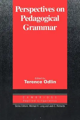 Perspektívy pedagogickej gramatiky - Perspectives on Pedagogical Grammar