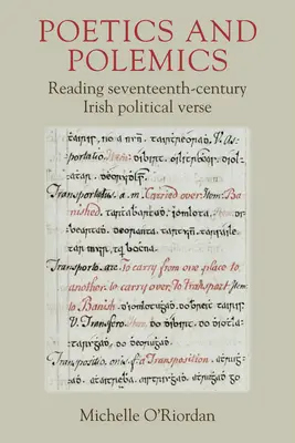 Poetika a polemiky: Čítanie írskych politických veršov zo 17. storočia - Poetics and Polemics: Reading Seventeenth-Century Irish Political Verse