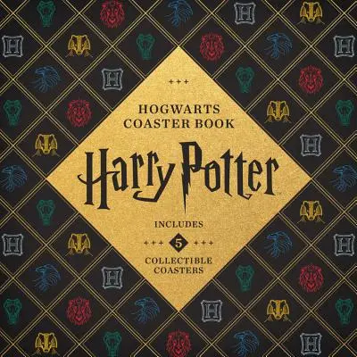 Harry Potter Kniha o Bradaviciach: Obsahuje 5 zberateľských podložiek! - Harry Potter Hogwarts Coaster Book: Includes 5 Collectible Coasters!