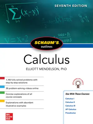 Schaumov prehľad kalkulu, siedme vydanie - Schaum's Outline of Calculus, Seventh Edition