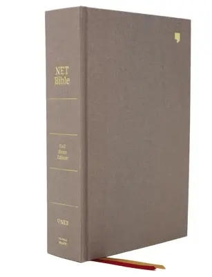 Net Bible, Full-Notes Edition, Cloth Over Board, Gray, Comfort Print: Svätá Biblia, čierna farba, pohodlná väzba, Comfort, Comfort, Comfort. - Net Bible, Full-Notes Edition, Cloth Over Board, Gray, Comfort Print: Holy Bible