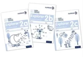 Numicon: (zmiešané balenie): Knihy s číslami, vzormi a počítaním 2 Explorer Progress ABC (zmiešané balenie) - Numicon: Number, Pattern and Calculating 2 Explorer Progress Books ABC (Mixed pack)