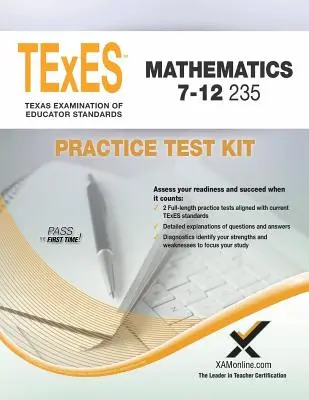 Súbor cvičných testov TExES Matematika 7-12 235 - TExES Mathematics 7-12 235 Practice Test Kit