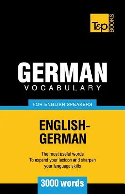 Nemecký slovník pre anglicky hovoriacich - 3000 slov - German vocabulary for English speakers - 3000 words