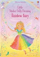 Malá samolepka Dolly Obliekanie Dúhová víla - Little Sticker Dolly Dressing Rainbow Fairy
