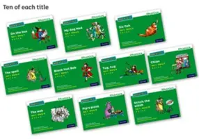 Read Write Inc. Phonics: Balenie 100 ks: Zelená sada 1 Príbehové zošity - Read Write Inc. Phonics: Green Set 1 Storybooks Pack of 100