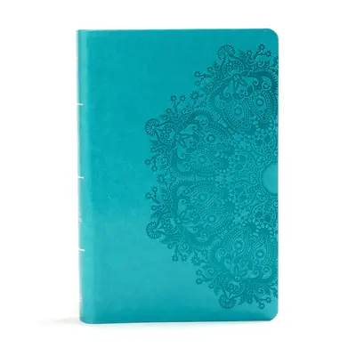 Biblia KJV s veľkou tlačou pre osobnú potrebu, Teal Leathertouch Indexed - KJV Large Print Personal Size Reference Bible, Teal Leathertouch Indexed