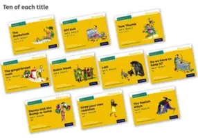Read Write Inc. Phonics: Žltá sada 5 príbehov Balenie 100 ks - Read Write Inc. Phonics: Yellow Set 5 Storybooks Pack of 100
