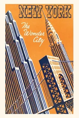 Vintage Journal Panoráma New Yorku - Vintage Journal New York City Skyline