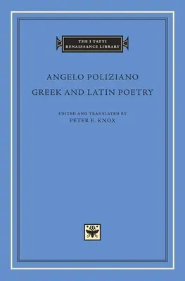 Grécka a latinská poézia - Greek and Latin Poetry