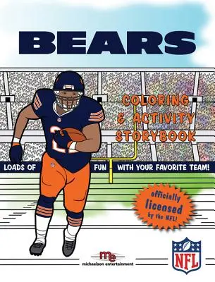 Chicago Bears Kniha príbehov na vyfarbovanie a aktivity - Chicago Bears Coloring & Activity Storybook
