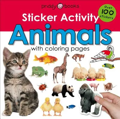 Samolepky Activity Animals: Viac ako 100 samolepiek s farebnými stránkami - Sticker Activity Animals: Over 100 Stickers with Coloring Pages