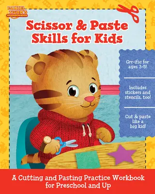 Daniel Tiger Nožnice a lepenie pre deti - Daniel Tiger Scissor & Paste Skills for Kids