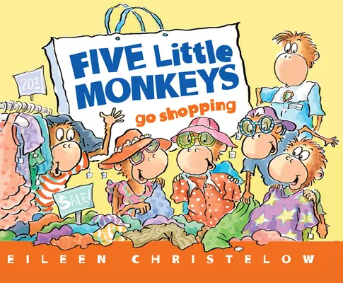 Päť opičiek nakupuje do školy - Five Little Monkeys Shopping for School