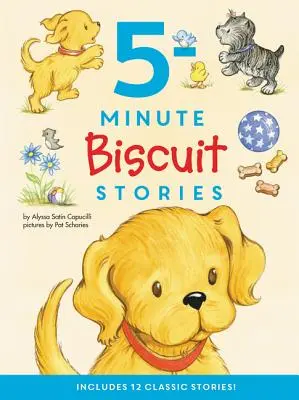 Piškót: Päťminútové príbehy o sušienke: 12 klasických príbehov! - Biscuit: 5-Minute Biscuit Stories: 12 Classic Stories!