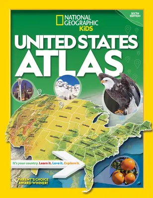 National Geographic Kids Atlas USA 2020, 6. vydanie - National Geographic Kids U.S. Atlas 2020, 6th Edition