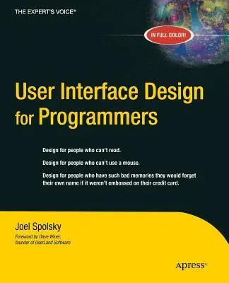 Návrh používateľského rozhrania pre programátorov - User Interface Design for Programmers