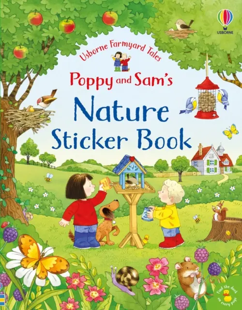 Kniha samolepiek o prírode Poppy a Sama - Poppy and Sam's Nature Sticker Book