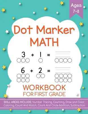 Knižka aktivít s bodovými značkami! Materská škola, prvá a druhá trieda. Vek 5-9 rokov - Dot Markers Activity Book! Kindergarten, First and Second Grade. Ages 5-9