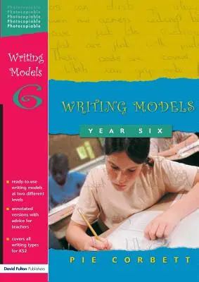 Modely písania Rok 6 - Writing Models Year 6