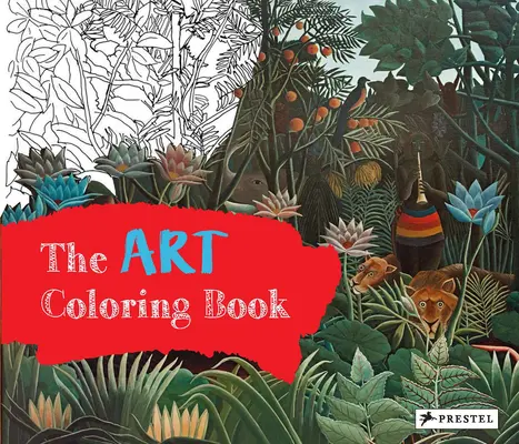 Knižka na vyfarbovanie umenia - The Art Coloring Book