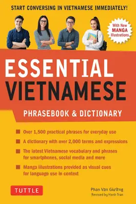 Essential Vietnamese Phrasebook & Dictionary: Začnite okamžite konverzovať vo vietnamčine! (revidované vydanie) - Essential Vietnamese Phrasebook & Dictionary: Start Conversing in Vietnamese Immediately! (Revised Edition)
