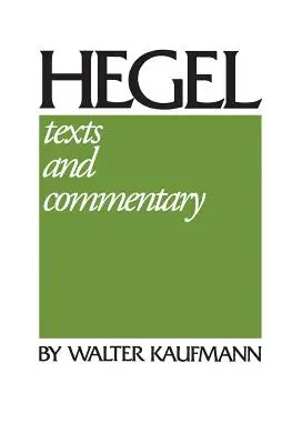 Hegel: Texty a komentáre - Hegel: Texts and Commentary