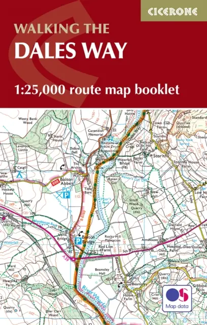 Mapová brožúra Dales Way - Dales Way Map Booklet
