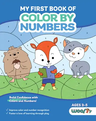 Moja prvá kniha o vyfarbovaní podľa čísel: (Budovanie sebadôvery s farbami a číslami) - My First Book of Color by Numbers: (Build Confidence with Colors and Numbers)