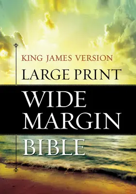 Biblia s veľkým tlačeným okrajom-KJV - Large Print Wide Margin Bible-KJV