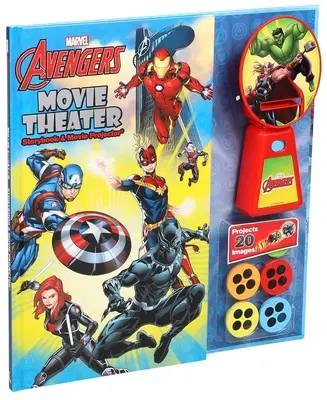 Marvel Avengers: Knižka s príbehmi z kina a filmovým projektorom - Marvel Avengers: Movie Theater Storybook & Movie Projector