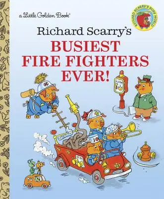 Najrušnejší hasiči Richarda Scarryho! - Richard Scarry's Busiest Firefighters Ever!