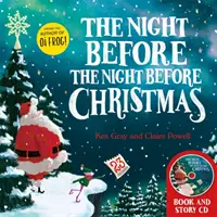 Noc pred Vianocami: Kniha a CD - The Night Before the Night Before Christmas: Book and CD