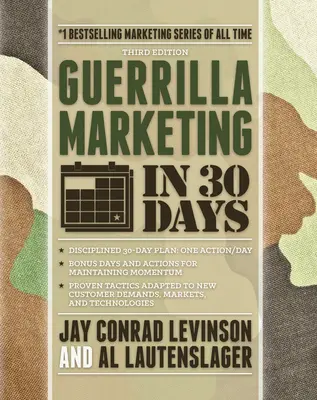 Guerilla marketing za 30 dní - Guerrilla Marketing in 30 Days