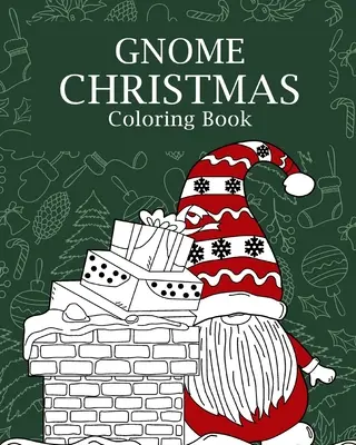 Škriatok Vianočná maľovanka - Gnome Christmas Coloring Book