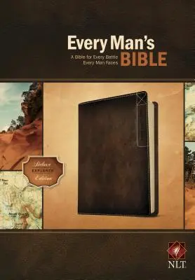 Biblia každého muža-NLT Deluxe Explorer - Every Man's Bible-NLT Deluxe Explorer