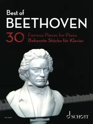 To najlepšie z Beethovena: Bebethoven: 30 slávnych skladieb pre klavír. - Best of Beethoven: 30 Famous Pieces for Piano