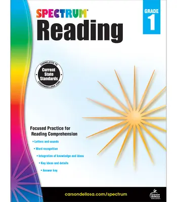 Pracovný zošit Spektrum Čítanie, 1. ročník - Spectrum Reading Workbook, Grade 1